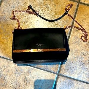 Ted Baker Black messenger bag